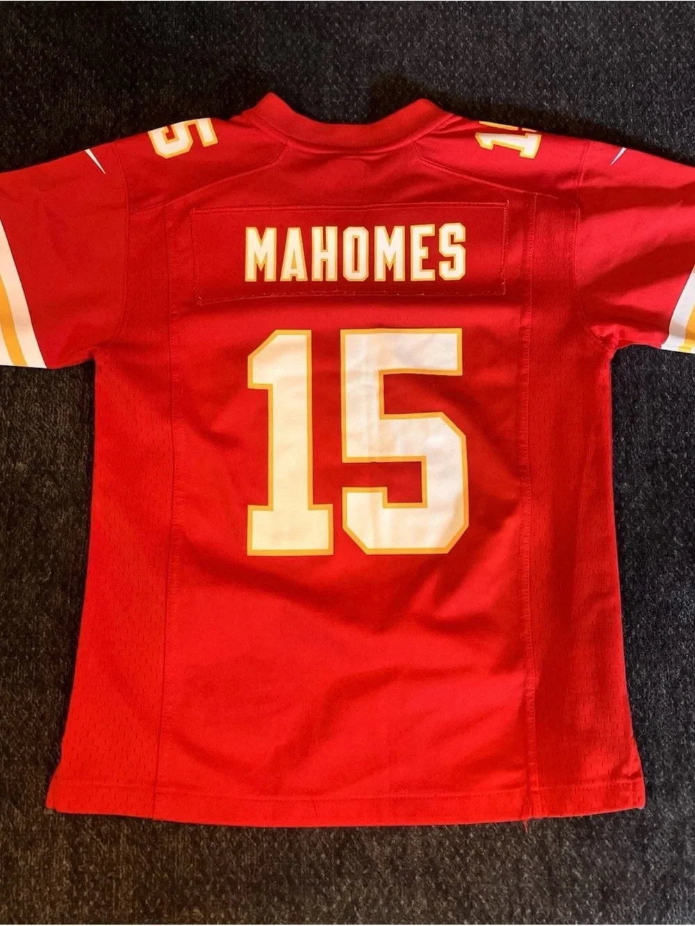 Nike NFL Kansas City Chiefs Patrick Mahomes #15 On-Field Jersey Red Size M youth
